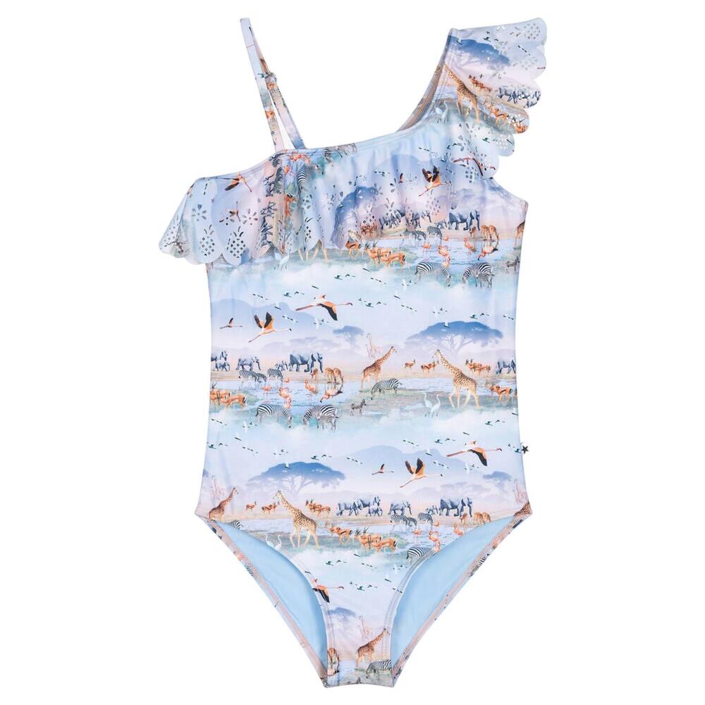 NEW MOLO girls net swimwear in savannah mist